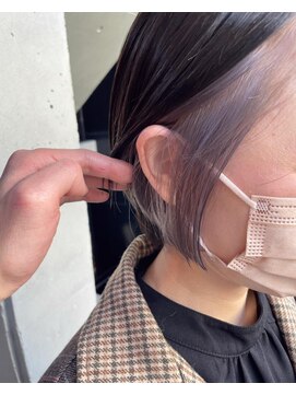 アクト(ACT) ラベンダーシルバー　ボブスタイル