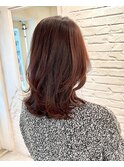 くびれヘアやわらかレイヤー