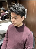 アップバングスタイル