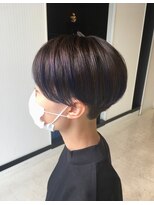 シザーズトリックス ノーブル(scissorstrix Noble)&nbsp;ツーブロックショート×毛先カラー