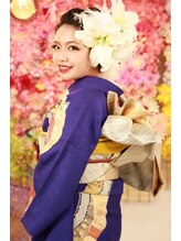 ハナココ 水戸店(hana Coco) 成人式前撮り 着付けヘアセット メイク 髪飾り 水戸
