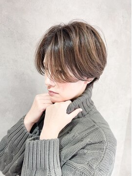 吉瀬美智子風ハンサムショート