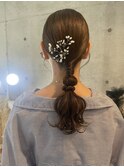 ヘアセット/ヘアアレンジ/パーティーヘア/結婚式ヘア
