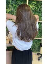 ジールサロン 阿見店(ZEAL SALON) 外国人風レイヤースタイル