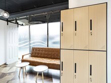 お客様用の”鍵付きロッカー”完備。[藤沢駅/髪質改善]