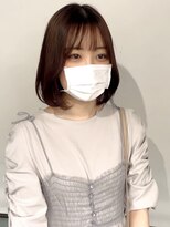 ライズ バイ レボ 柏店(RISE by REVO)&nbsp;大人かわいい/レイヤーロング/グレーベージュ/前髪パーマ/柏