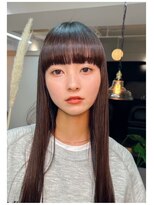 ヘアーアンジェ グロウ 武蔵小杉店(Hair ange grow) ノームコア髪質改善ストレート×メンズライクファッション