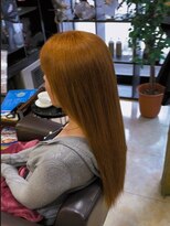 美容室 スピリチュアル ハート(SPIRITUAL HEART)&nbsp;手で乾かすだけ♪ブリーチオン縮毛矯正カラー