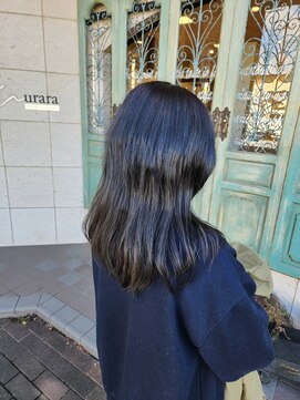 クララデアンシュシュ クララ店(Kurara de UN CHOU-CHOU) ブルーブラックカラー