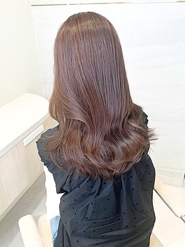 ミズチャーム(Ms.CHARM) 透明感/艶髪/ダブルカラー/ミルクティーアッシュブラウン