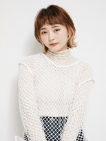 オンク 新宿(onk)&nbsp;黒髪/グレーベージュ/レイヤーロング/前髪パーマ[新宿駅]