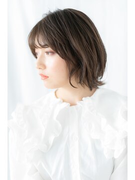 ドクターズ サロン ラブ(Dr's Salon LAB) 似合わせカラー乾かすだけ小顔丸みショートg古河20代30代40代