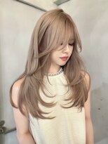 ガラ(GALA) ワンホンブロンド　小顔レイヤー