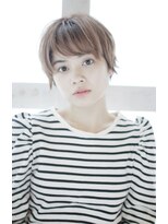 アウラ(Aula by marbles)&nbsp;ピンクベージュ/大人ショート/ショートカット[横浜]