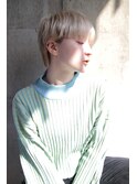 ハイトーン大人マッシュショート20代30代40代