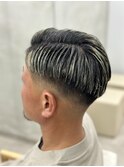 メンズカットフェードスタイルベリーショート
