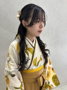 ルル(LuLu by KENJE) 卒業袴×着物ヘア【お電話のみの受付】