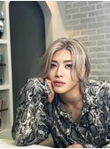 メンズロングヘアとハイトーン