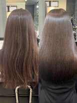 リブロ(LiBro)&nbsp;ダークアッシュ暗めカラーフェミニンロング大人ガーリー