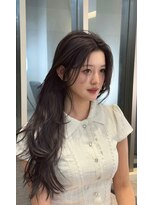 ラル 立川(lar)&nbsp;2wayスタイル_イメチェン美髪外ハネボブホワイトブロンド