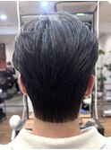 メンズ韓国ヘアフェザーパーマカルマパーマダウンパーマ学割