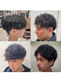 ツイストスパイラルパーマ【メンズパーマ/ツイスパ/スパイラル】