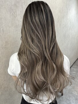 ルーゼン(LUXEN) 【LUXEN】グレージュバレイヤージュ