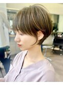 渋谷　20代30代40代大人可愛いひし形ショートボブ