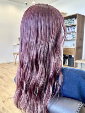 グリッター 仙台中央店(GRITTERs) ダブルカラー/ブリーチ/ピンク/ラベンダー/髪質改善