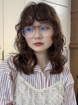 ロンドアンメゾン 原宿(Lond un Maison.) ワイドバングイメチェン美髪外ハネボブ+レイヤーカット韓国/原宿