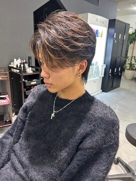 メンズサロン キング 高槻店(Men’s salon K!ng) 波巻きツイストスパイラルパーマ/フェザーパーマ/眉毛/メンズ