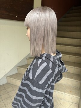 コレットヘアー ザモリオカ(Colette HAIR the MORIOKA) 透け感のパープルグレー