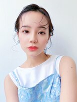 フィーリーカラー 大阪梅田店(feery color)&nbsp;オリーブベージュショートミニボブグレージュブリーチレイヤー