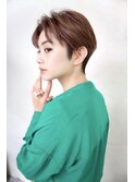 【白髪ぼかし×グレージュ】クールショート30代40代50代髪質改善