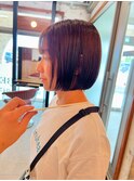 丸みボブ