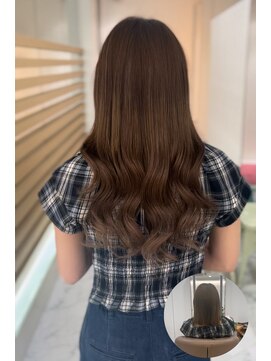 リゼル ユア 渋谷(RISEL YUA) 赤み無しエクステ大人ロング!