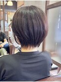 ☆イメチェン大人かわいい★ショートボブ/白髪ぼかし/ハイライト