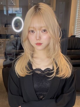 ジーナ 福岡天神(Zina) 韓国レイヤーカット/ハッシュカットZina福岡天神