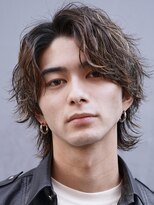 フィフス(fifth) センターパートハイライトツイストスパイラルパーマ20代30代原宿