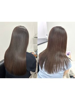 こだわりの『上質トリートメント』で今までにない『艶』と『うるおい』を。