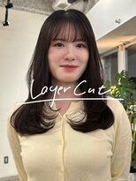 マルケ ドゥ マッシュ(MaruQuee de mashu)&nbsp;レイヤー/ラウンドバング/ハッシュボブ/韓国/ボブ/梅田