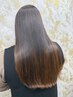 艶髪ストレート(縮毛矯正委)＋トリートメント＊髪質改善
