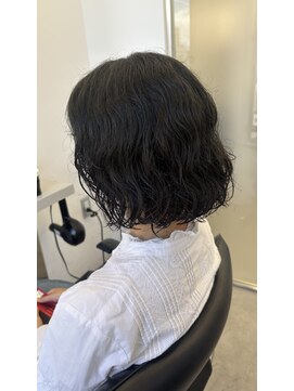 ゴウトゥデイシェアサロン 町田店(GO TODAY SHAiRE SALON) 【くせ毛を活かしたボブスタイル】