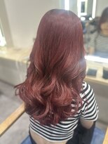 ソヨン 名駅2号店(SOYON) 暖色カラー/カシスレッド/カシスピンク/ピンクカラー/レッド