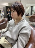 王道丸みショート