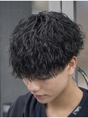 縦落ちツイストスパイラルブルーブラック