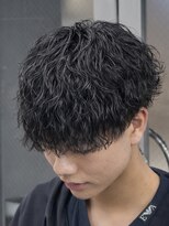 オーバル ジングウマエ(OVARL jingumae) 縦落ちツイストスパイラルブルーブラック