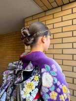 ヘアメイク ウエニ 上本町(HAIR MAKE UE2)&nbsp;成人式　ヘアセット