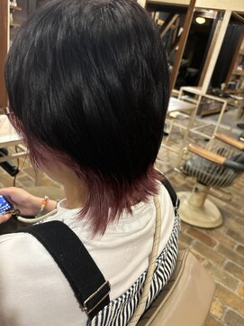 テントヘアー(tent hair) インナーカラー