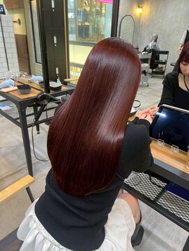 セントラル 三宮店(central) 【美髪再生】髪質改善シームレスイメチェンカラー艶髪